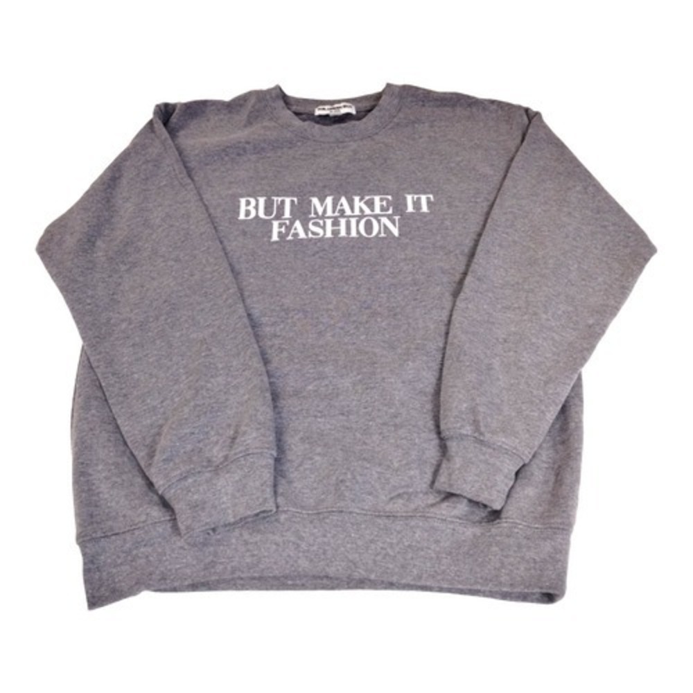 Sub Urban Riot But Make It Fashion Gray Sweatshirt Long‎ Sleeve Womens Size Med